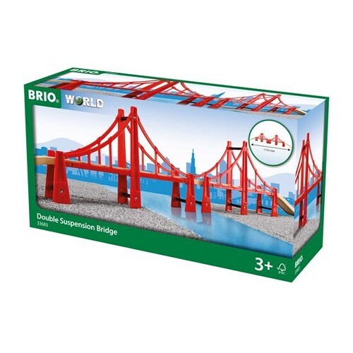 Brio World Double Suspension Bridge 5 pieces BRI33683 **