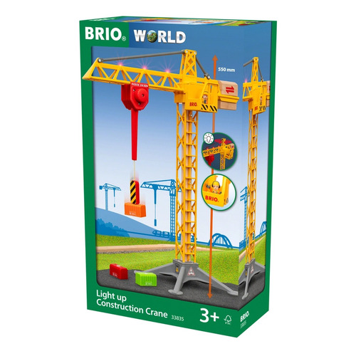 Brio Construction Crane with Lights BRI33835