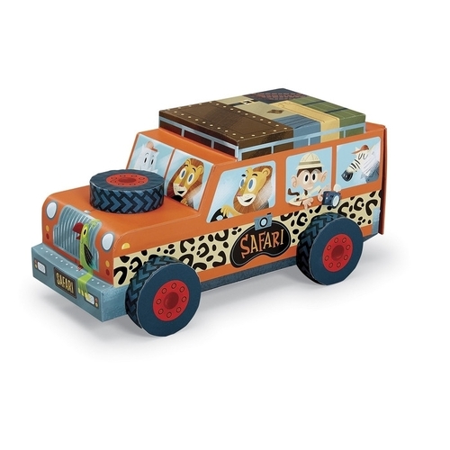 Crocodile Creek 24 pc Safari Puzzle and Play Set**