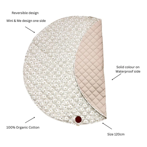 Cuddle Bug & Co Padded Water-resistant Playmat Lottie
