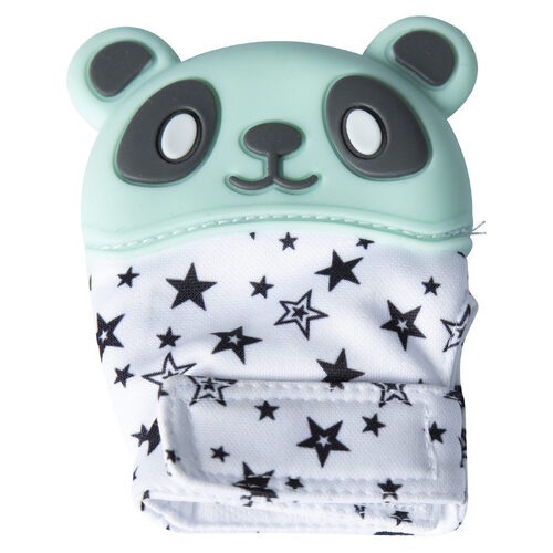 BibiBaby Mint Panda Teething Mitt 1107
