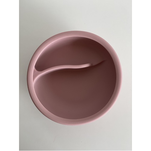 Smoosh Silicone Divider Bowl - Assorted Colours [Colour: Pink]