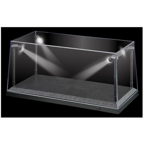 Kings Display Group LED Display Case 1:18 Scale Black Base KC9920