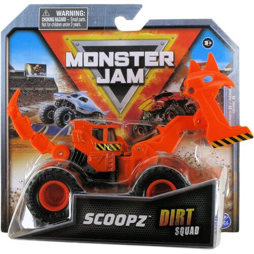 Monster Jam Dirt Squad Series 8 True Metal Scoopz Toy Truck SM6055226