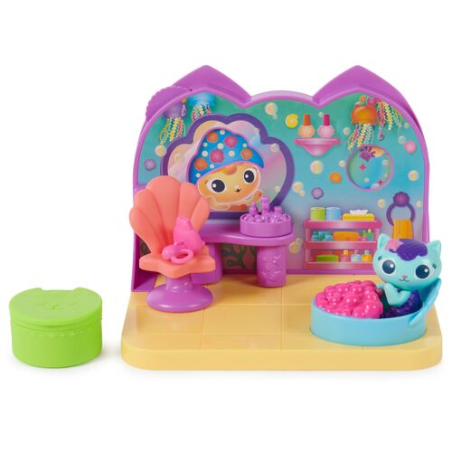 Gabby's Dollhouse MerCat's Seaside Spa Deluxe Room Playset SM6067359