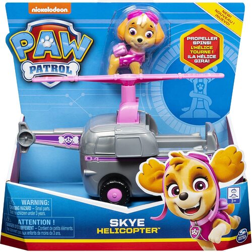 Paw Patrol Skye Helicopter Basic Vehicle with Pup SM6052310