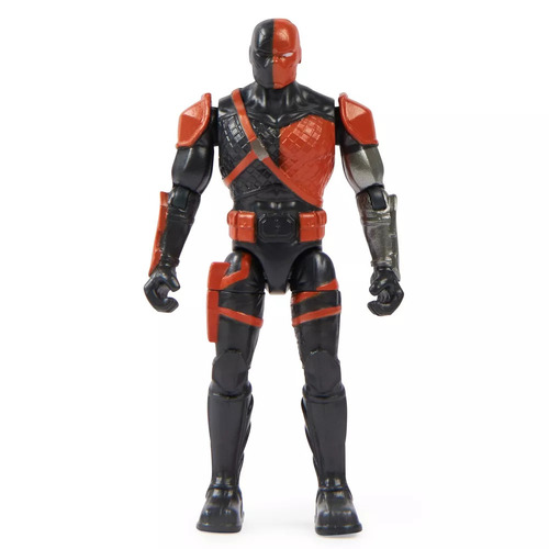 DC Comics Batman 4" Deathstroke Action Figure with 3 Mystery Accessories SM6055946