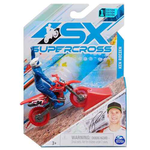 SX Supercross 1:24 Scale Diecast Motorcycle Ken Roczen 9506