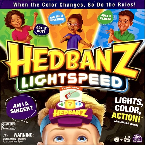 Spin Master Hedbanz Lightspeed Game SM6066481**
