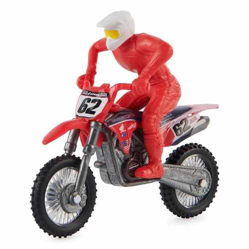 SX Supercross 1:24 Scale Diecast Motorcycle Vince Friese #62 SM6066966
