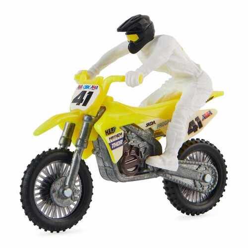 SX Supercross 1:24 Scale Diecast Motorcycle Brandon Hartranft #41 SM6066966