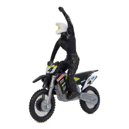 SX Supercross 1:24 Scale Diecast Motorcycle Ricky Carmichael #4 SM6066966