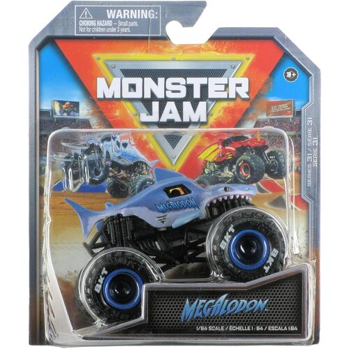 Monster Jam Megalodon 1:64 Scale Diecast Toy Truck SM6044941