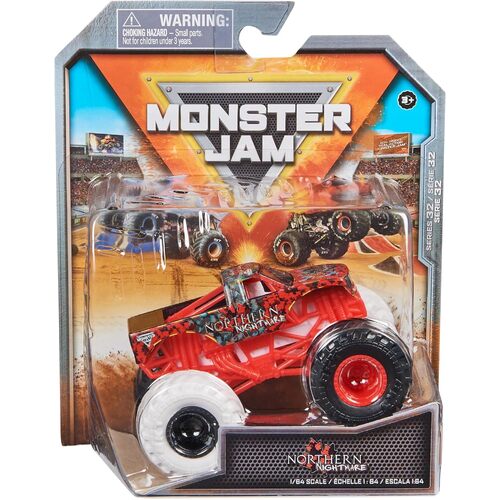 Monster Jam Series 32 Phased Out Northern Nightmare 1:64 Scale Diecast Toy Truck SM6044941