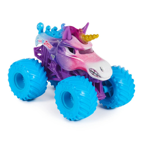 Monster Jam Sparkle Smash Series 33 1:64 Scale Diecast Toy Truck SM6044941