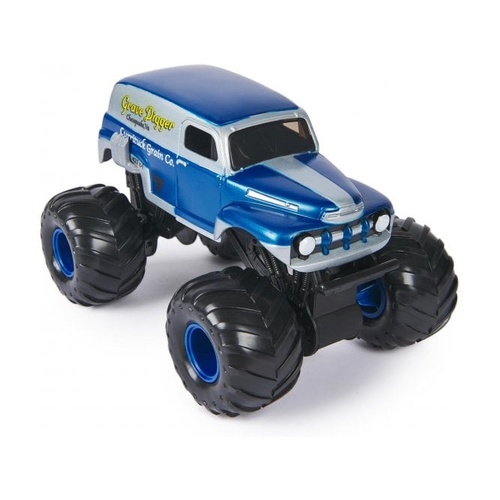 Monster Jam Grave Digger Currituck Grain Co 1:24 Scale Diecast Toy Vehicle SM6056371