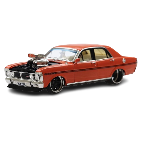 DDA Ford Vermillion Fire 1971 XY GTHO 1:24 Scale Diecast Car DDA24832