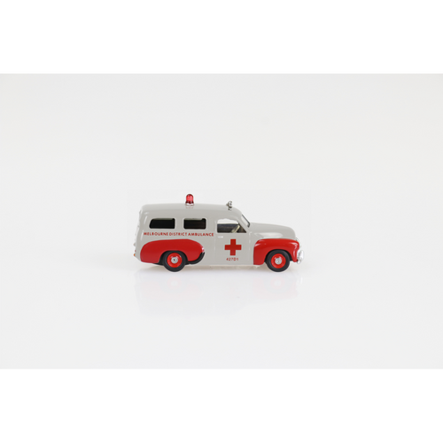 DDA Collectible Series 1955 FX Holden Ambulance - Melbourne District 1:64 Scale DDA164005