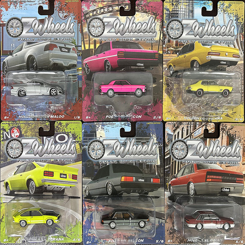 OZ Wheels 1:64 Scale Fully Sick Detail Series 1 Single Assorted; One Supplied OZ64-FSD1