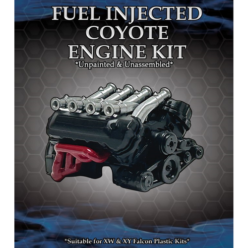 DDA Fuel Injected Coyote Engine 1:24 Scale Kit DDAAC028