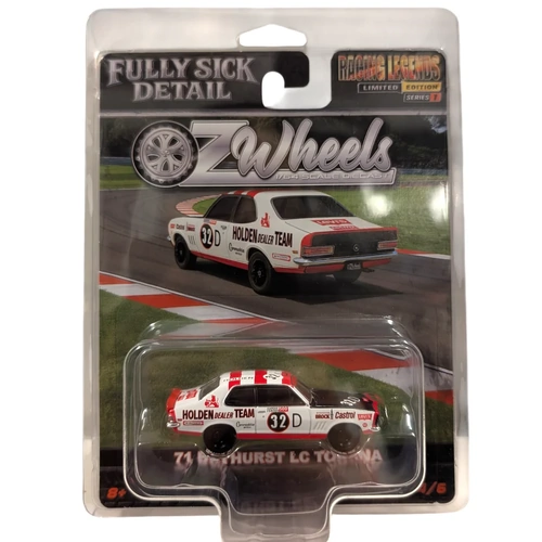 Oz Wheels Racing Legends FSD 1:64 Scale 71 Bathurst #32D Brock LC Torana GTR-XU1 w/ Protector OZ64-FSD1-RL4