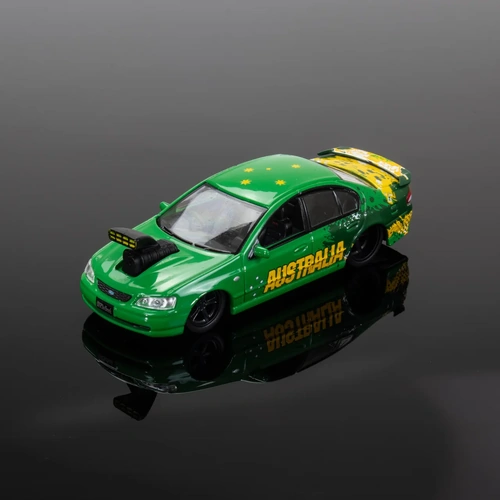 OZ Wheels FSD Australia Ltd Ed Series 2 w/Protector 1:64 Scale Diecast - 2004 BA Falcon Custom