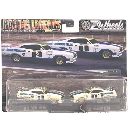 Oz Wheels Racing Legends FSD 1:64 Scale Twin Set - XC Falcon Cobra 1978 Bathurst DNF