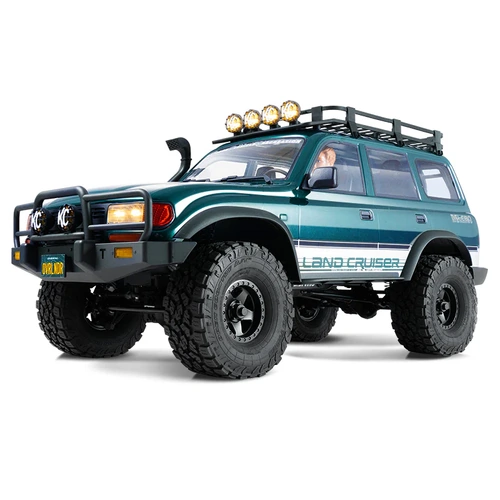 FMS x OVR 1:10 Toyota Land Cruiser 80 RS Green Brushless FMS11042RSG2-BL (Battery & Charger NOT Included)