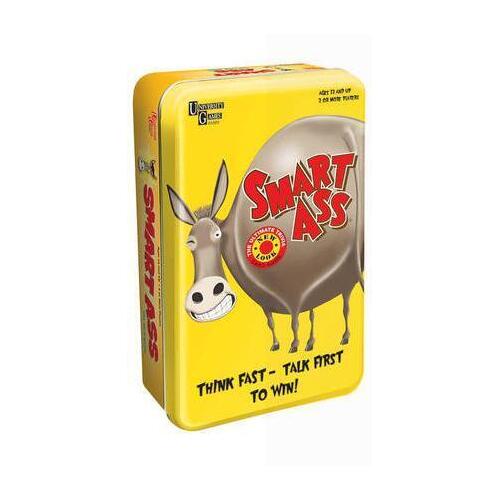 University Games Smart Ass Game in a Tin 01361TIN
