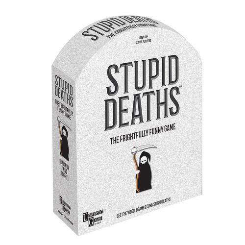 University Games Stupid Deaths Board Game 01404