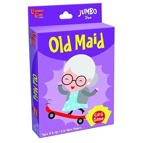 University Games Jumbo Old Maid Card Game 01594