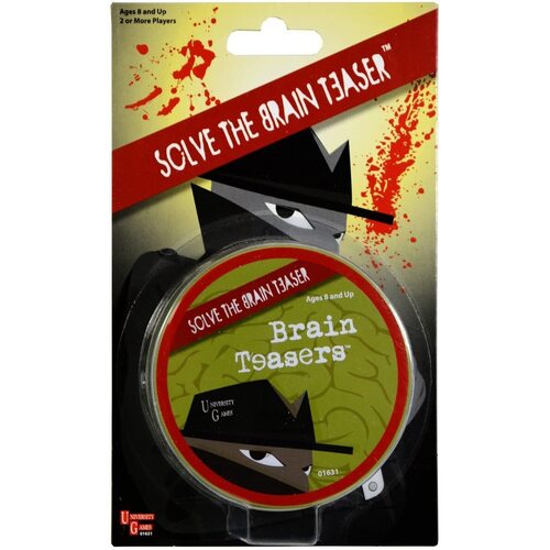 University Games Brain Teasers Game 01635PDQ