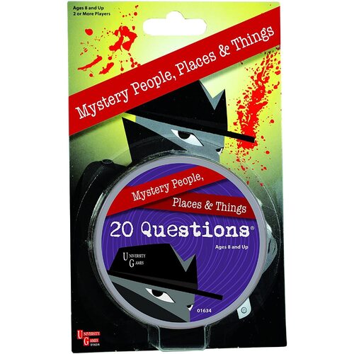 University Games Mystery Tin - 20 Questions Game 01635PDQ