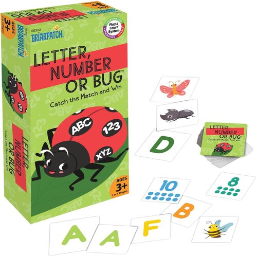 Briarpatch Letter, Number or Bug Game 05302