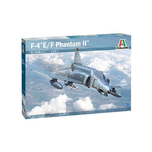 Italeri F-4 E/F Phantom II 1:72 Scale Model Kit 1448S