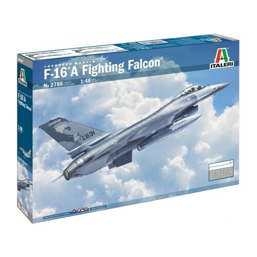 Italeri Lockheed Martin F-16A Fighting Falcon 1:48 Scale Model Kit 2786