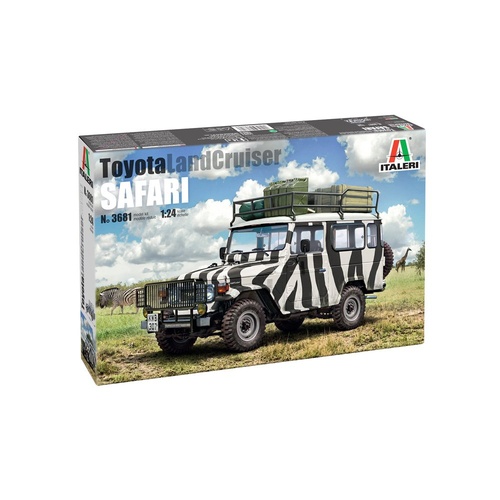 Italeri 1:24 Toyota Land Cruiser Safari Model Kit 3681