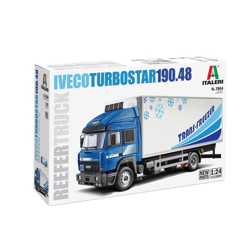 Italeri 1:24 Iveco Turbostar Reefer 190.48 Truck Model Kit 3964