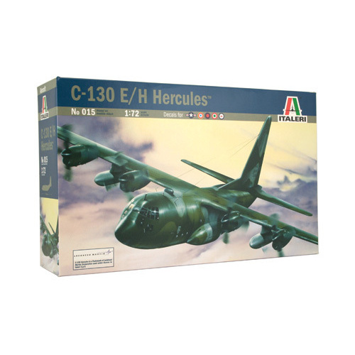 Italeri C-130E/H Hercules with Aussie Decals - 1:72 Scale Model Kit 0015S