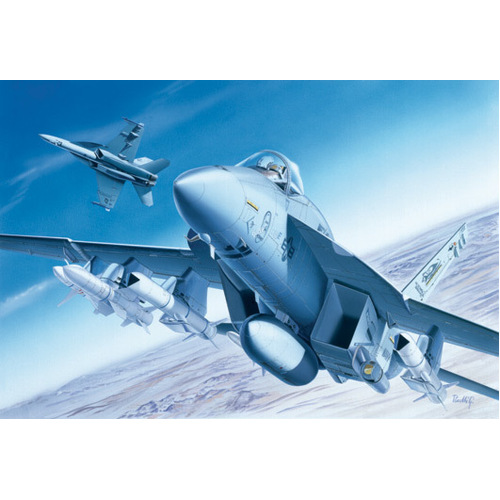 Italeri F/A-18E Super Hornet 1:72 Scale Model Kit 0083S