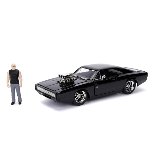 Fast & Furious Jada Dom & 1970 Dodge Charge R/T Die Cast 1:24 Scale 30737