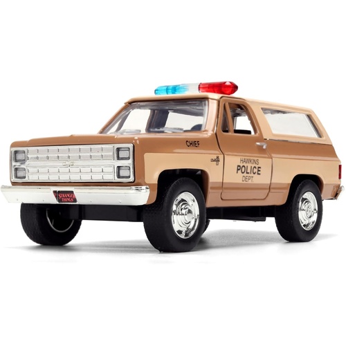 Jada Stranger Things Hopper's 1980 Chevrolet K5 Blazer 1:32 Scale Diecast Vehicle 31114