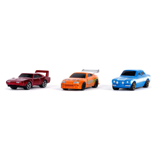 Fast & Furious Jada Nano Vehicle 3 Pack - Daytona/Supra/Escort