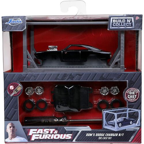 Jada Fast & Furious Dom's Dodge Charger R/T 1:55 Scale Model Kit 31148