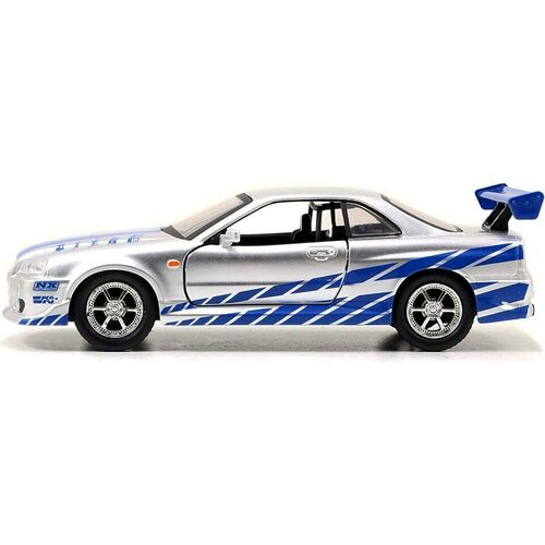 Fast & Furious Jada 2002 Nissan Skyline GTR-R34 1:32 Scale Diecast Vehicle 97184