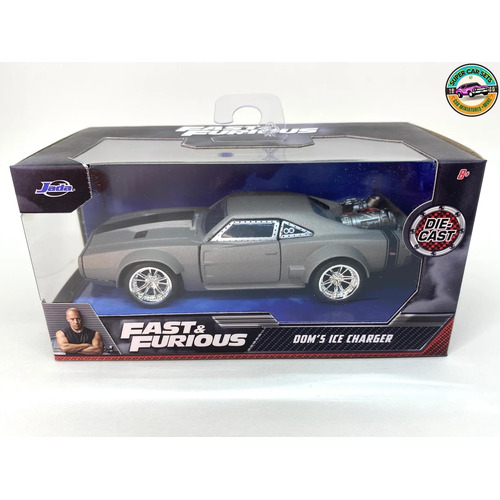 Fast & Furious Jada Dom's Ice Charger 1:32 Scale Diecast Vehicle 98299