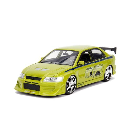 Fast & Furious Jada Brian's 2002 Mitsubishi Lancer Evolution VII 1:24 Scale Diecast 99788