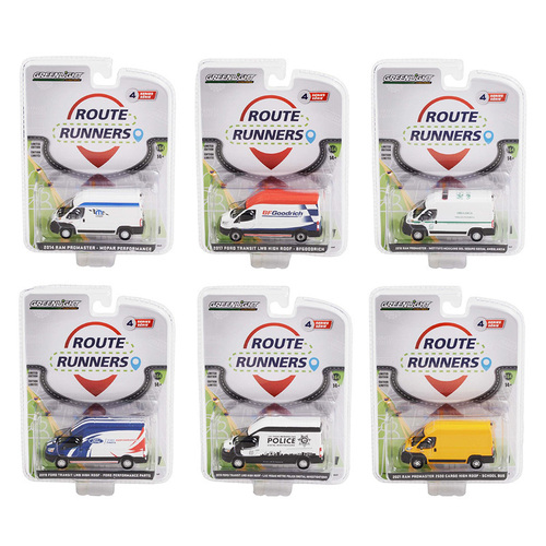 Greenlight Collectibles Route Runners 1:64 scale Series 4 Assorted 53040