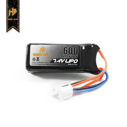 Hobby Plus 7.4V 600MAH Lipo Spare Battery 240063