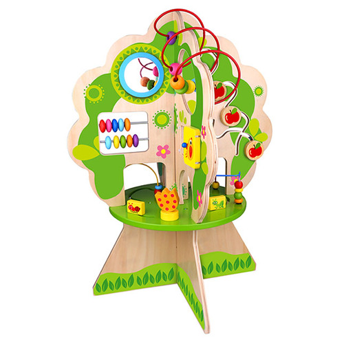 Fat Brain Toy Co Wooden Forest Friends Discovery Tree FB186